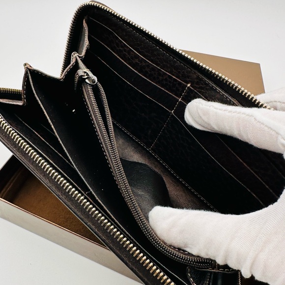 Gucci Beige and Dark Brown Wallet - Picture 6 of 10